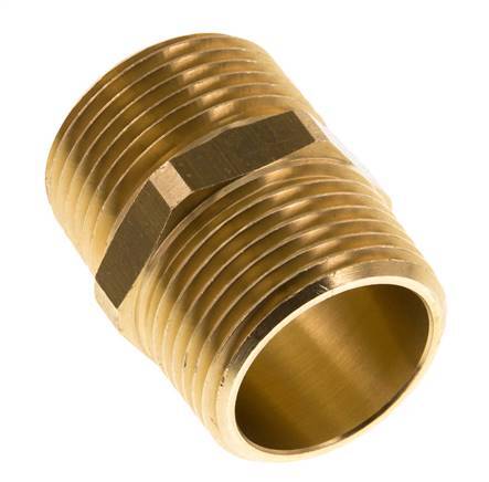 R 1 inch Brass Double Nipple 16 Bar — image 7