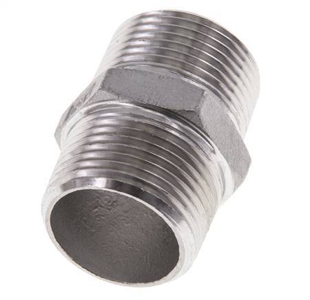 1 inch NPT Stainless steel Double Nipple 16 Bar — image 4