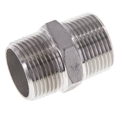 1 inch NPT Stainless steel Double Nipple 16 Bar — image 5