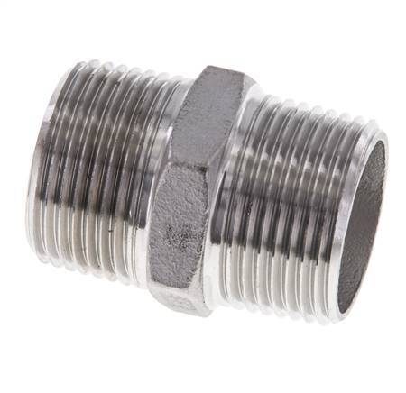 1 inch NPT Stainless steel Double Nipple 16 Bar — image 6