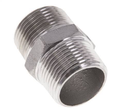 1 inch NPT Stainless steel Double Nipple 16 Bar — image 7