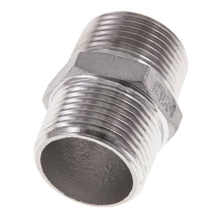 1 inch NPT Stainless steel Double Nipple 16 Bar — image 8
