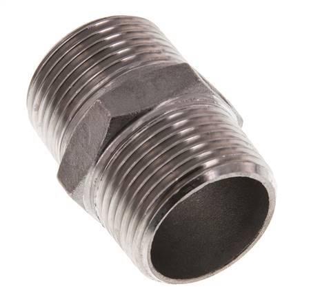 R 1 inch Stainless steel Double Nipple 16 Bar — image 7