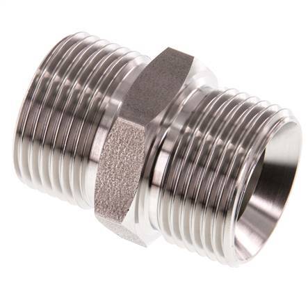 G 1 inch Stainless steel Double Nipple 40 Bar — image 5