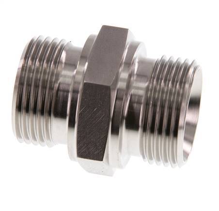 G 1 inch Stainless steel Double Nipple 345 Bar - Hydraulic — image 6