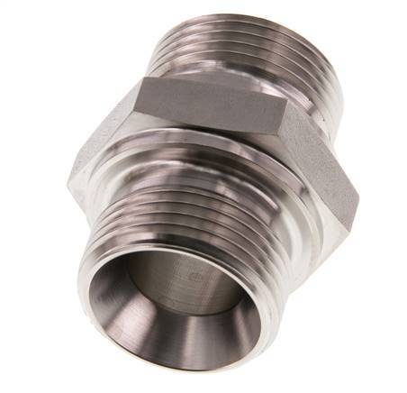 G 1 inch Stainless steel Double Nipple 345 Bar - Hydraulic — image 8