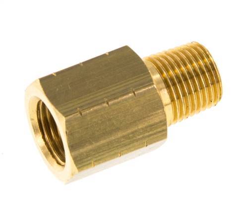 R 1/8 inch x 1/8 inch NPT M/F Brass Reducing Ring 16 Bar - Hydraulic — image 1