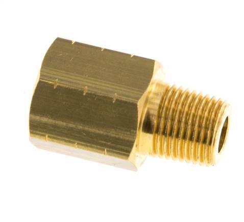 R 1/8 inch x 1/8 inch NPT M/F Brass Reducing Ring 16 Bar - Hydraulic — image 2