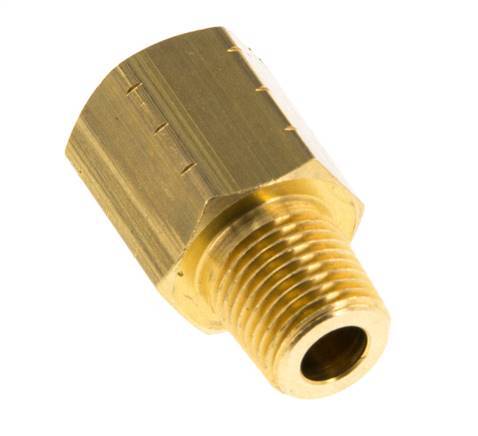 R 1/8 inch x 1/8 inch NPT M/F Brass Reducing Ring 16 Bar - Hydraulic — image 3