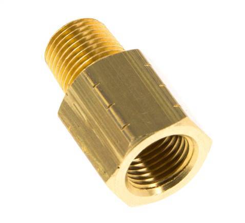 R 1/8 inch x 1/8 inch NPT M/F Brass Reducing Ring 16 Bar - Hydraulic — image 7