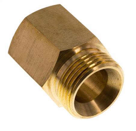 G 1 inch x 1 inch NPT M/F Brass Reducing Ring 16 Bar - Hydraulic — image 3