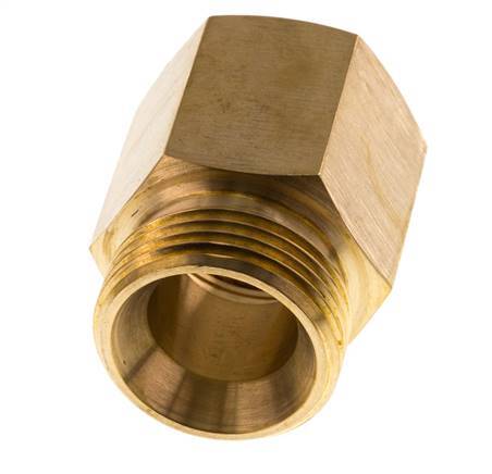 G 1 inch x 1 inch NPT M/F Brass Reducing Ring 16 Bar - Hydraulic — image 4