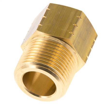 R 1 inch x 1 inch NPT M/F Brass Reducing Ring 16 Bar - Hydraulic — image 4