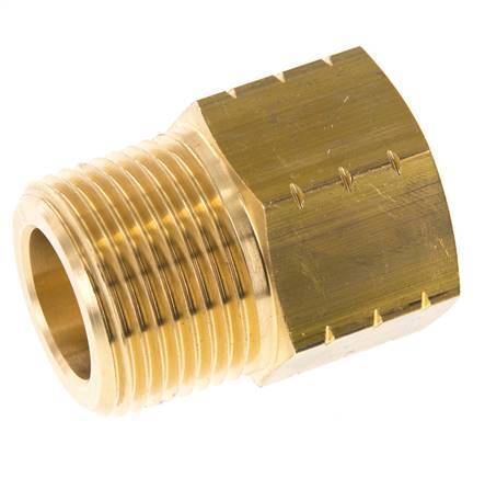 R 1 inch x 1 inch NPT M/F Brass Reducing Ring 16 Bar - Hydraulic — image 5