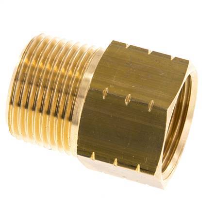 R 1 inch x 1 inch NPT M/F Brass Reducing Ring 16 Bar - Hydraulic — image 6