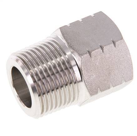 R 1 inch x 1 inch NPT M/F Stainless steel Reducing Ring 40 Bar - Hydraulic — image 5