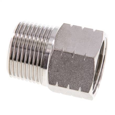 R 1 inch x 1 inch NPT M/F Stainless steel Reducing Ring 40 Bar - Hydraulic — image 6