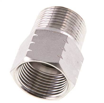 R 1 inch x 1 inch NPT M/F Stainless steel Reducing Ring 40 Bar - Hydraulic — image 8