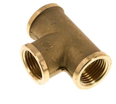 G 1/2 inch Brass Tee 16 Bar — image 7