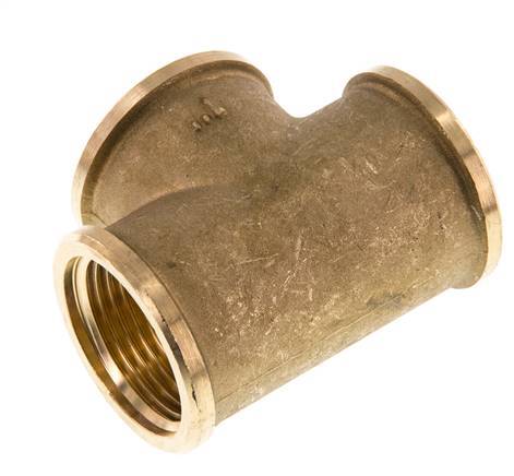 G 1 inch Brass Tee 16 Bar — image 1