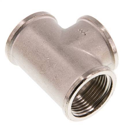 G 1 inch Nickel plated Brass Tee 16 Bar — image 3