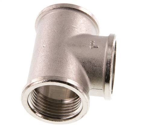 G 1 inch Nickel plated Brass Tee 16 Bar — image 4