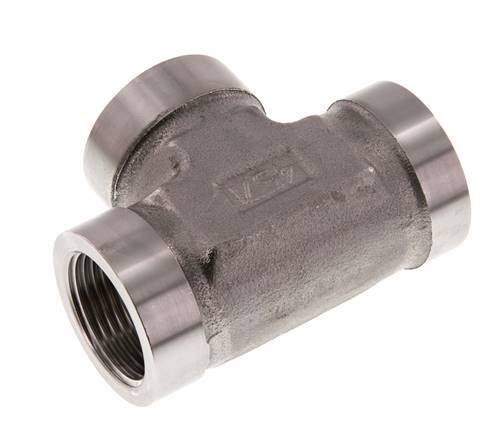 G 1 inch Stainless steel Tee 160 Bar - Hydraulic — image 1