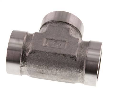 G 1 inch Stainless steel Tee 160 Bar - Hydraulic — image 2