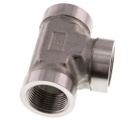 G 1 inch Stainless steel Tee 160 Bar - Hydraulic — image 4