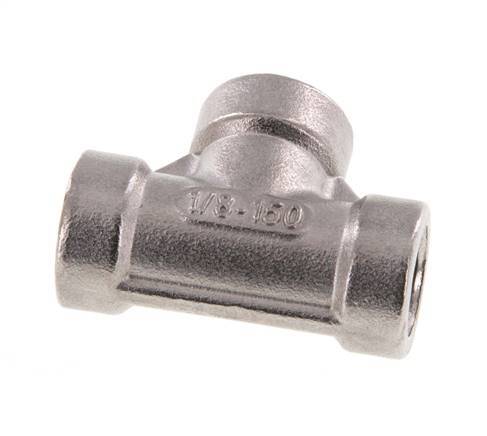 1/8 inch NPT Stainless steel Tee 16 Bar — image 2