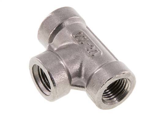 1/8 inch NPT Stainless steel Tee 16 Bar — image 7