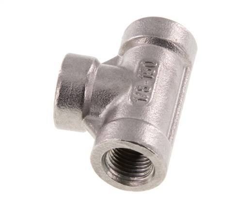1/8 inch NPT Stainless steel Tee 16 Bar — image 8