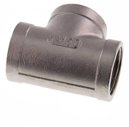 1 inch NPT Stainless steel Tee 16 Bar — image 2