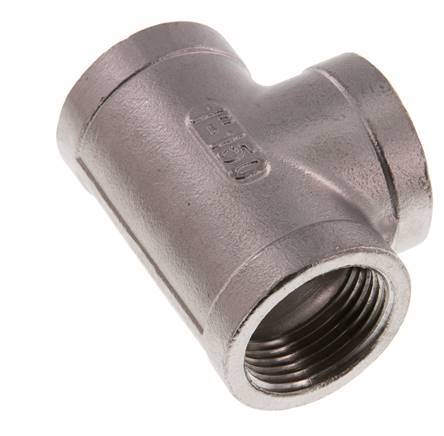 1 inch NPT Stainless steel Tee 16 Bar — image 3