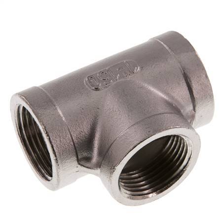 1 inch NPT Stainless steel Tee 16 Bar — image 5