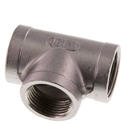 1 inch NPT Stainless steel Tee 16 Bar — image 6