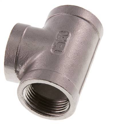 1 inch NPT Stainless steel Tee 16 Bar — image 8