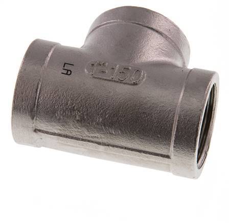 Rp 1 inch Stainless steel Tee 16 Bar — image 2