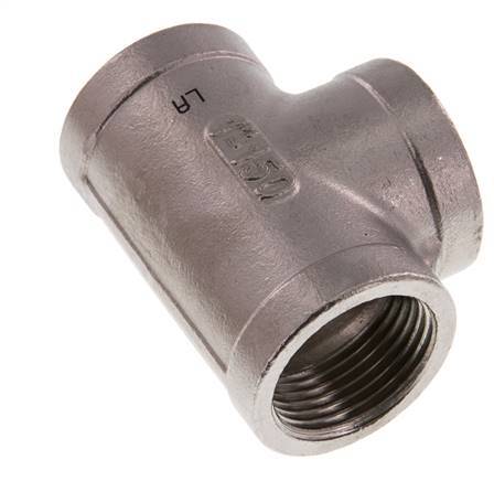 Rp 1 inch Stainless steel Tee 16 Bar — image 3
