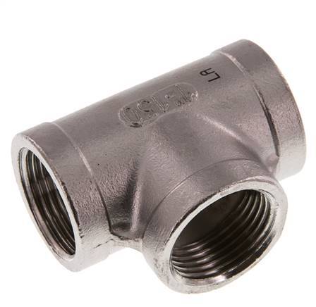 Rp 1 inch Stainless steel Tee 16 Bar — image 5