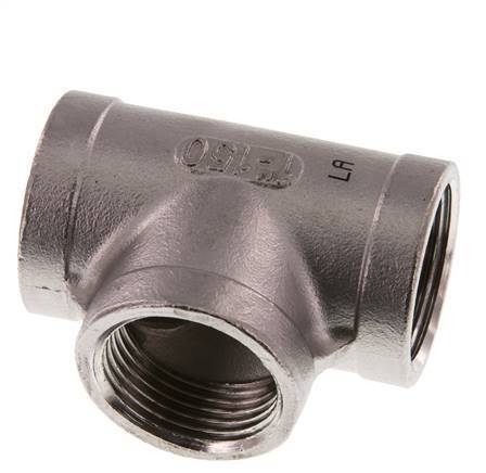 Rp 1 inch Stainless steel Tee 16 Bar — image 6