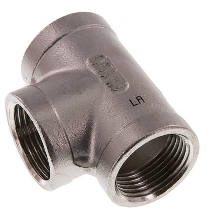 Rp 1 inch Stainless steel Tee 16 Bar — image 7