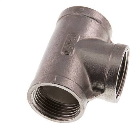 Rp 1 inch Stainless steel Tee 10 Bar — image 4