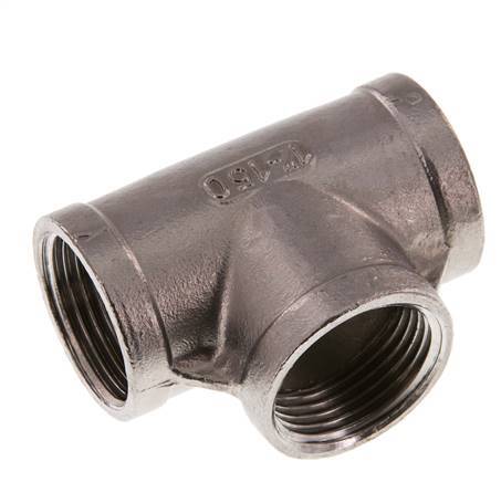 Rp 1 inch Stainless steel Tee 10 Bar — image 5
