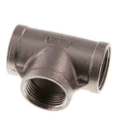 Rp 1 inch Stainless steel Tee 10 Bar — image 6