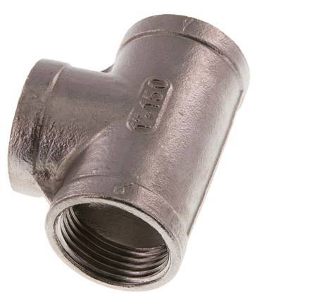 Rp 1 inch Stainless steel Tee 10 Bar — image 8