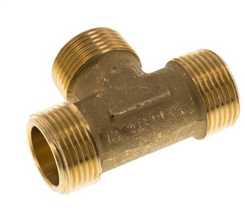 R 1 inch Male Brass Tee 16 Bar — image 1