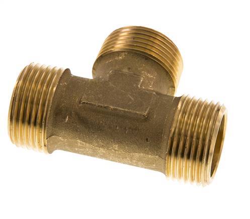 R 1 inch Male Brass Tee 16 Bar — image 2
