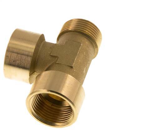R 1 inch x G 1 inch M/F Brass Tee 16 Bar — image 8