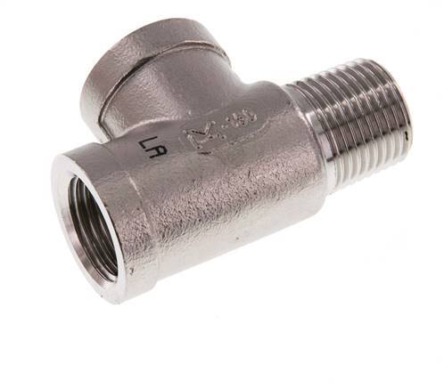 R 1/2 inch x Rp 1/2 inch M/F Stainless steel Tee 16 Bar — image 1